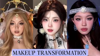 Make Up Transformation 😱 Best Compilation 2 makeup transformation [upl. by Wait]