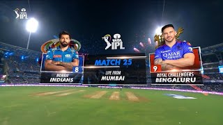 MI vs RCB Highlights 2024  IPL 2024 Mumbai vs Bangalore Highlights  RCB vs MI Highlights 2024 [upl. by Anelrahc]