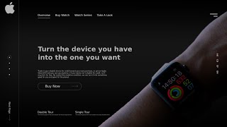 Apple Watch Website Design With Inkscape  SVG Backgrounds for Modern Web Design [upl. by Whitford]