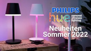 Philips Hue Neuheiten 2022 im Überblick  Perifo Schienensystem Go Tischleuchte amp mehr [upl. by Euridice425]