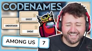 Codenames but Its Among Us  Codenames w Friends [upl. by Rehtse]