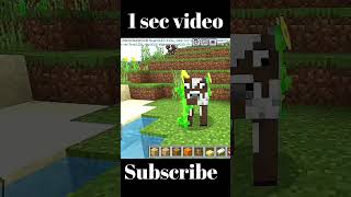 Minecraft in 1 sec trending minecraft minecraftshorts [upl. by Newob]