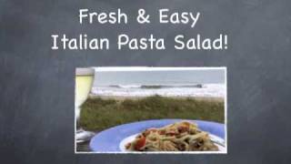 Italian Pasta Salad Recipe Simple Fast amp Fresh [upl. by Esital]