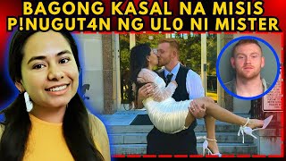 BAGONG KASAL NA MISIS P1NUGUT4N NG UL0 NI MISTER  Tagalog Crime Story [upl. by Adyela]