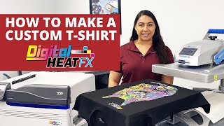 OKI pro9541 White Toner Printer  How to Make Custom TShirts [upl. by Aitam]