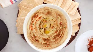 HUMMUS Casero  Cómo hacer Pasta de Garbanzo  CUKit [upl. by Thacher]