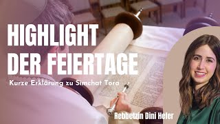 Highlight aller Feiertage  Simchat Tora [upl. by Ahsiekam]