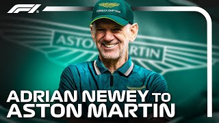 Adrian Newey Joins Aston Martin [upl. by Giddings583]