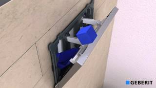 Geberit Actuator Plate Sigma50 with BlueCube  Functionality [upl. by Leff]