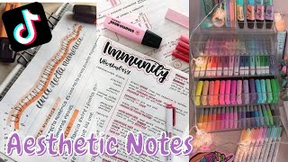 Aesthetic Notes Part 2  Tik Tok Compilation✨ [upl. by Nahamas701]