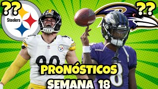 ✅ PREDICCIONES NFL semana 18 2024  Pronósticos Semana 18 NFL 2024  NFL EN ESPAÑOL 2024 nfl [upl. by Latashia]