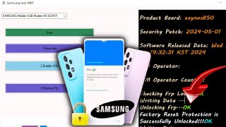 Samsung FRP Bypass Tool 2024 Android 141312 Latest Security  No 0  Adb Enable Fail Solve [upl. by Colwell]