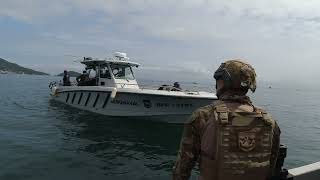 Fuerza Marítima Conjunta de Panamá  I CURSO BASICO DE PILOTO FLUVIAL DE BOTES DE COMBATE  SENAN [upl. by Haughay630]