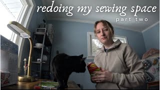 revamping my sewing room  part two [upl. by Chrystel]