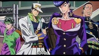 Every JoJo OP but Without any characters that died in the anime [upl. by Novad]