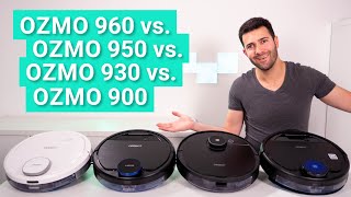 Ecovacs Deebot Ozmo 960 vs 950 vs 930 vs 900  Alle Ozmo Saugroboter im Überblick amp Vergleich [upl. by Renaxela]