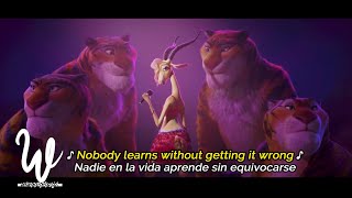 Shakira  Try Everything from Zootopia  Lyrics  Sub Español [upl. by Sevart188]