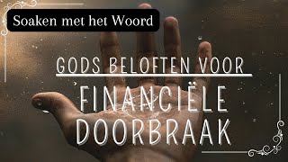 GODS BELOFTEN  FINANCIELE DOORBRAAK  SOAKEN MET HET WOORD [upl. by Roxine]