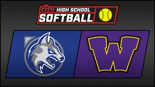 2024 CIML Softball Waukee Northwest vs Waukee [upl. by Najtsirk]