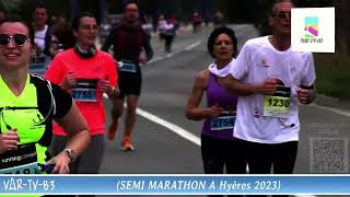 Le Semi Marathon de Hyères 2023 [upl. by Thar]