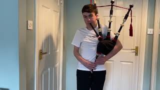 Bagpipes  Highland Laddie [upl. by Lemra]