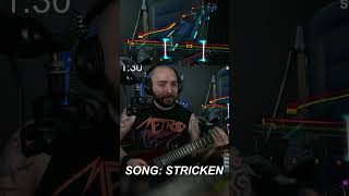 disturbed  STRICKEN in rocksmith2014 guitar metal metalguitar music [upl. by Fisch]