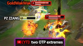 PZ ZZANGS YASUO vs GOLDWAKWAKS RENEKTON THE OG OTP BATTLE [upl. by Neelak]