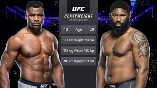 CURTIS BLAYDES vs FRANCIS NGANNOU  FULL FIGHT  FREE FIGHT  mma ufc [upl. by Iaria]