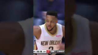 CJ McCollum FIRST bucket in his Pelicans Debut🔥 shorts [upl. by Martel]