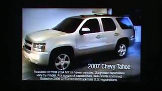 CMGUS VCR CLASSIC COMMERCIALS 2006 DUO CHEVY TRAILBLAZER ONSTAR VEHICLE DIAGNOSTICS COMMERCIAL [upl. by Arehs324]