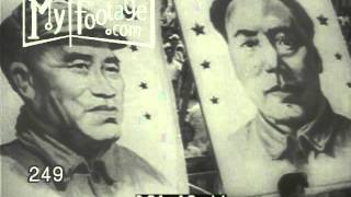 1949 Communist Victory Parades in Shanghai [upl. by Yllop]