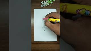 Pencil drawing with dots challenge shorts drawing dots art challenge creative [upl. by Nosrac]