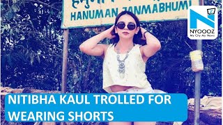 Bigg Boss Fame Nitibha Kauls Befitting Reply To Her Trolls  NYOOOZ TV [upl. by Eedyak136]