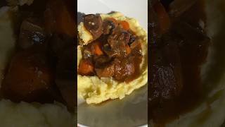 Boeuf Bourguignon 🍷 sans vin rouge boeufbourguignon bœuf beefrecipe [upl. by Photima365]