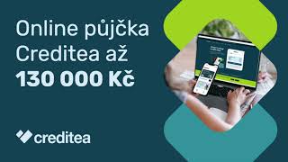 Creditea  až 130 000 Kč kdykoli a online [upl. by Oaoj]