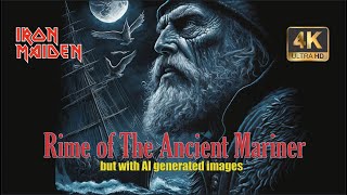 Iron Maiden  Rime of the Ancient Mariner video  but with AI generated images from the lyrics [upl. by Kinsler]