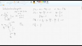 11Selbstrechenübung Mechanik1 Markert IAM RWTHAachen [upl. by Monjan746]