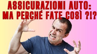 Ma perché le assicurazioni auto penalizzano i buoni clienti [upl. by Leterg]