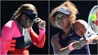 Naomi Osaka beats Serena Williams in straight sets to reach final  2021 Australian Open Highlights [upl. by Eimoan575]