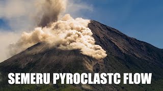 HUGE Pyroclastic flow Semeru Volcano May 12 2023 java indonesia [upl. by Tristas659]