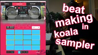 LIVE Beat Making in Koala SAmpler 102224 [upl. by Aila75]