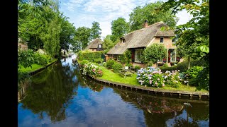 Giethoorn  Nederland  4K Tour [upl. by Fonseca]