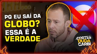 FOI POR ISSO QUE TIAGO LEIFERT SAIU DA GLOBO  Cortes do Duda [upl. by Toomay]