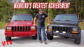 Jeep Cherokee XJ Side By Side Comparison  2wd vs 4wd More Different Than Youd Think [upl. by Leuqer458]