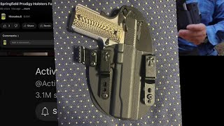 Crossbreed Reckoning Holster With Full Size 1911￼ [upl. by Nekal184]