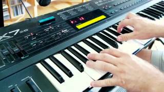 Yamaha DX7 IID  Performance patches [upl. by Anielram]