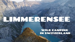 Limmernsee Switzerland  The Best Wild Camping Location  4K Drone View [upl. by Ajay]