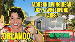 Trendy 3Bedroom Home Tour in East Orlando [upl. by Eednus]