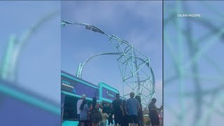 Family details terrifying experience on SeaWorld San Diegos Electric Eel rollercoaster [upl. by Dolores]