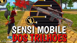 SENSI MOBILE PROFISSIONAL 🤪🔥 a MELHOR SENSIBILIDADE do mundo para SUBIR CAPA [upl. by Lisandra]